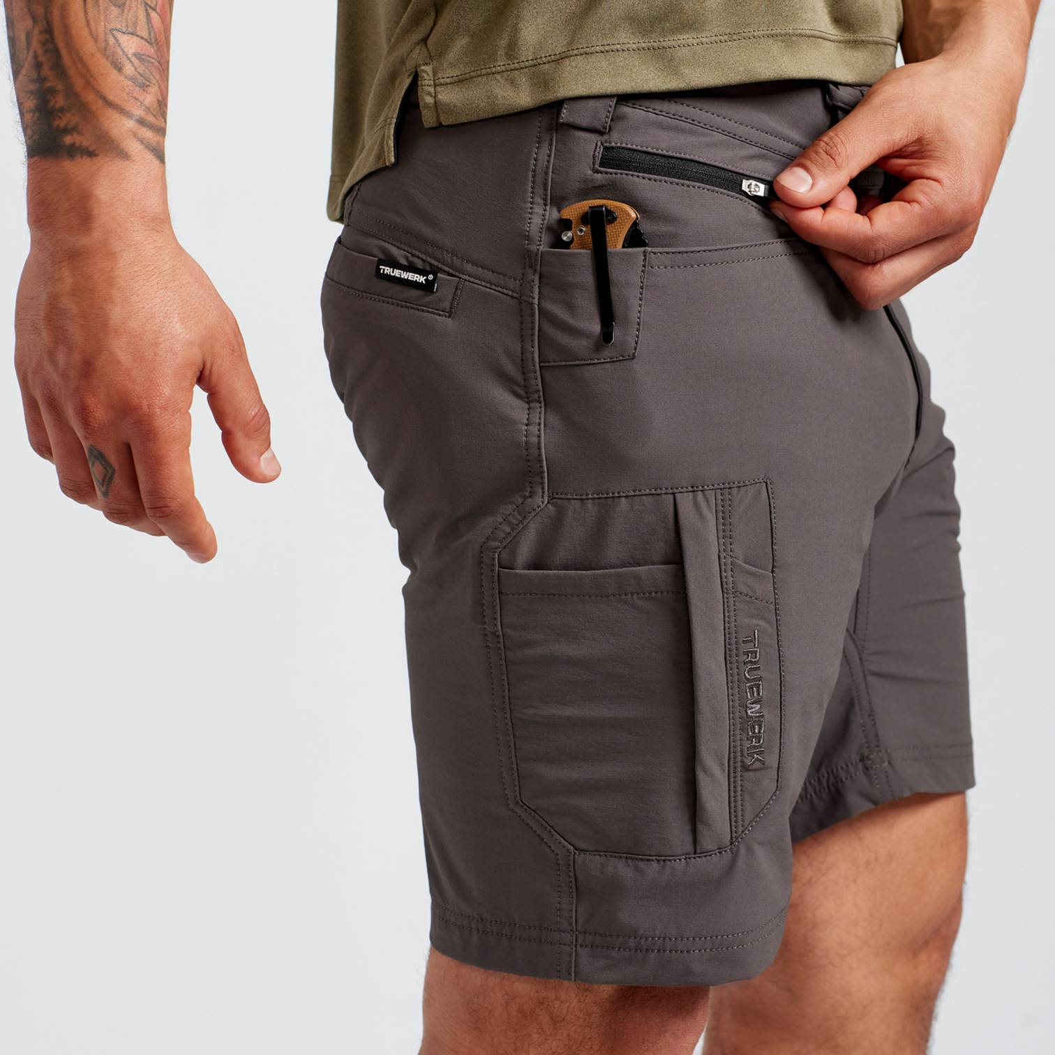 Stretch Work Shorts | Quality Performance Wear | Truewerk