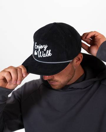 TRUE linkswear™ | Enjoy The Walk 5-Panel Corduroy Strapback TRUE linkswear™ | Enjoy The Walk 5-Panel Corduroy Strapback