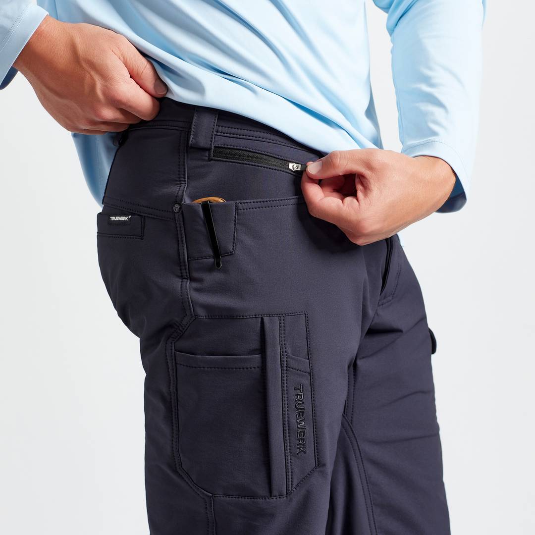 T2 WerkPants for Men | Navy Workwear Pants | Truewerk Pants