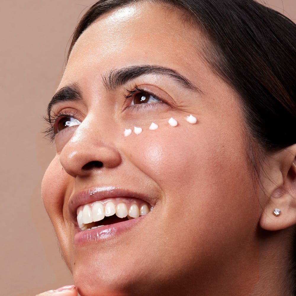 probiotics + triple peptide refreshing eye cream | glowoasis