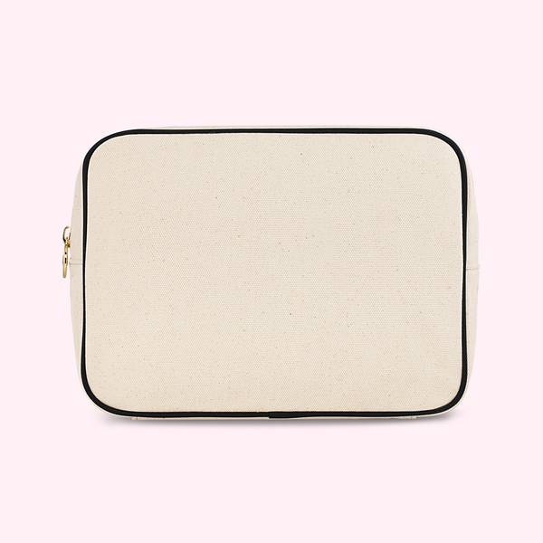 Canvas & Nylon Large Pouch
