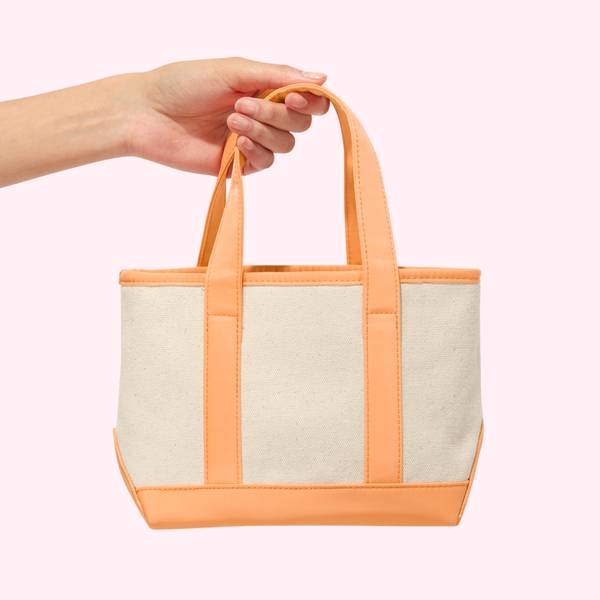 Mini Canvas & Nylon Tote