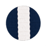 Navy & White