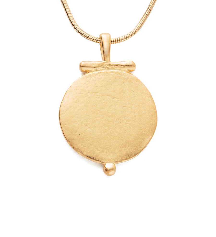 ENGRAVABLE POEM NECKLACE (18K GOLD VERMEIL)