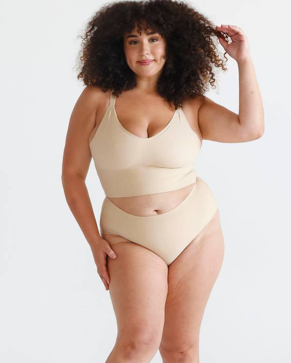 Creme / XXL / High