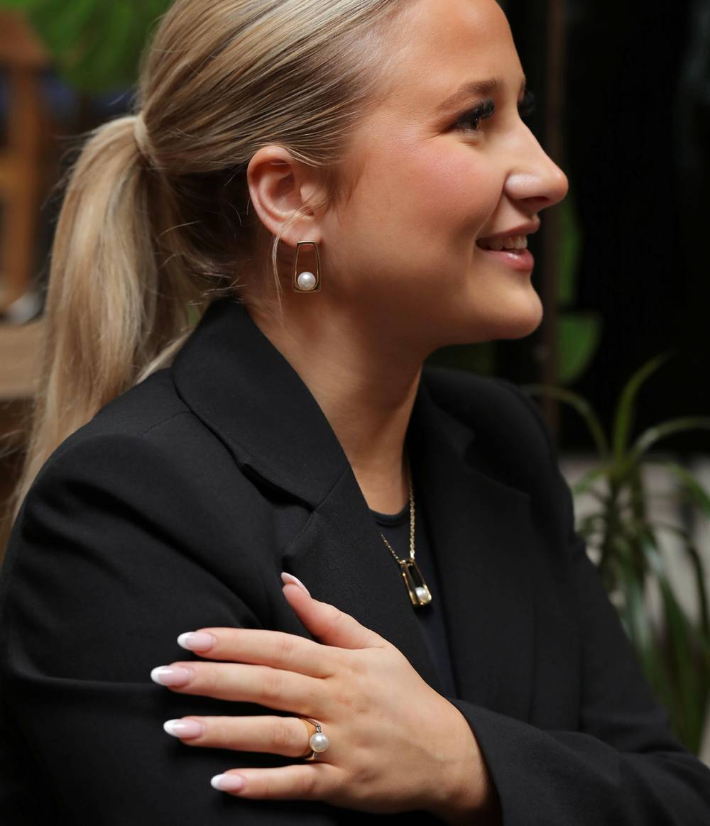 South Sea Stud Earrings