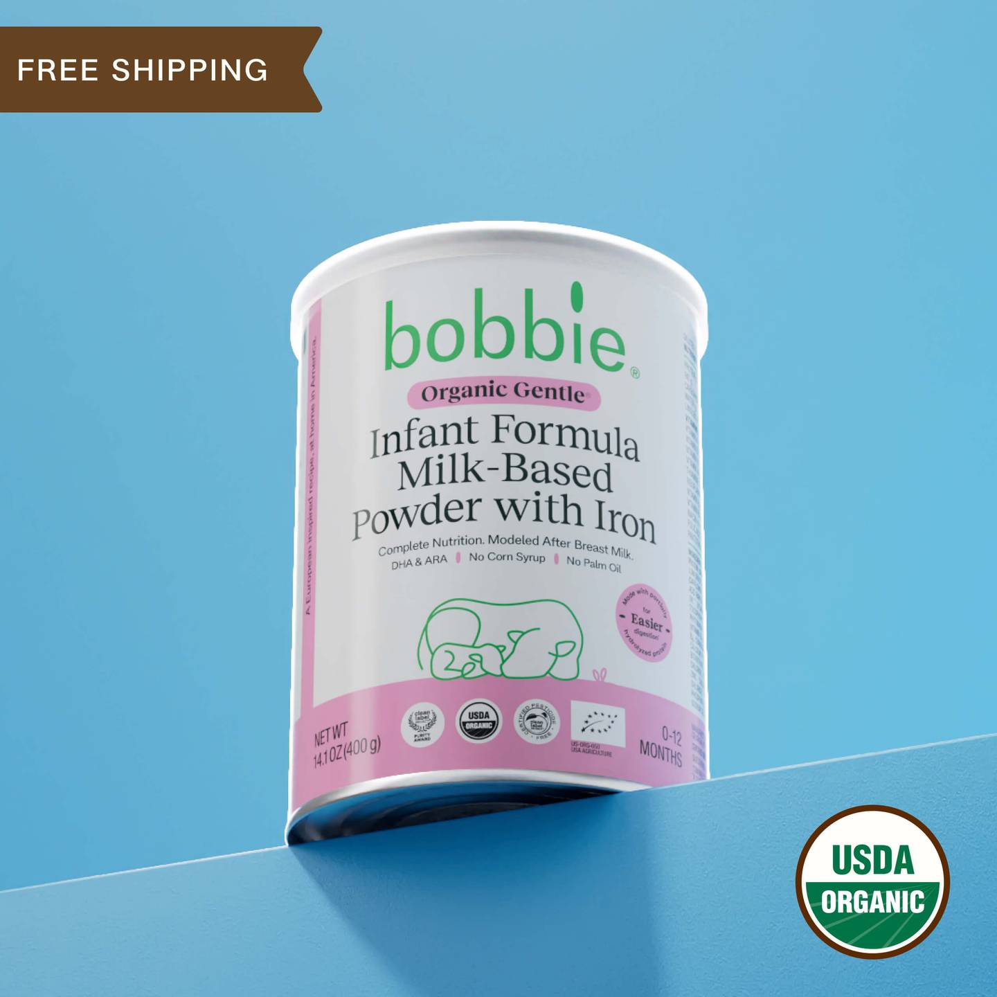 Organic Gentle® Infant Formula