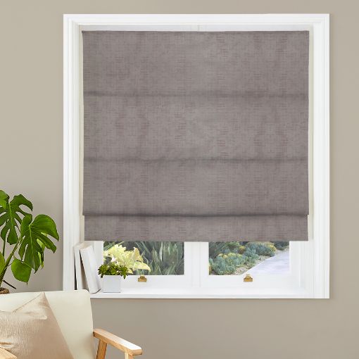 plain. Made to Measure Roman Blinds