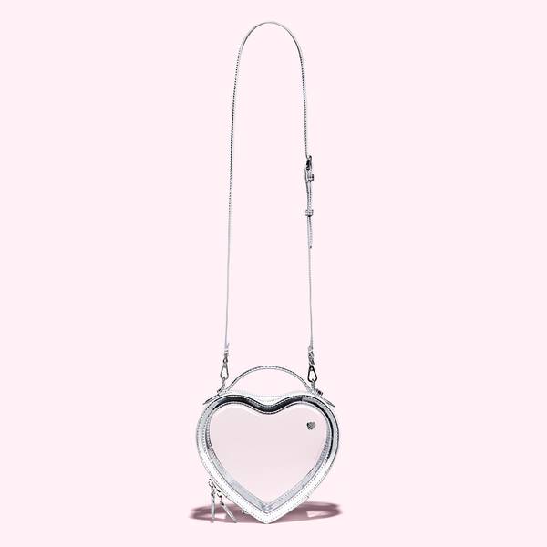 Clear Heart Crossbody Bag