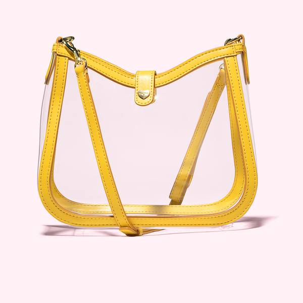 Clear Snap Crossbody Bag