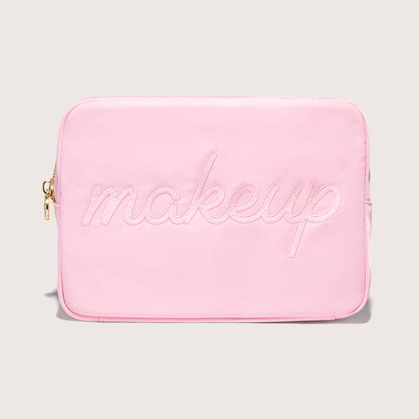 Makeup Embroidered Large Pouch