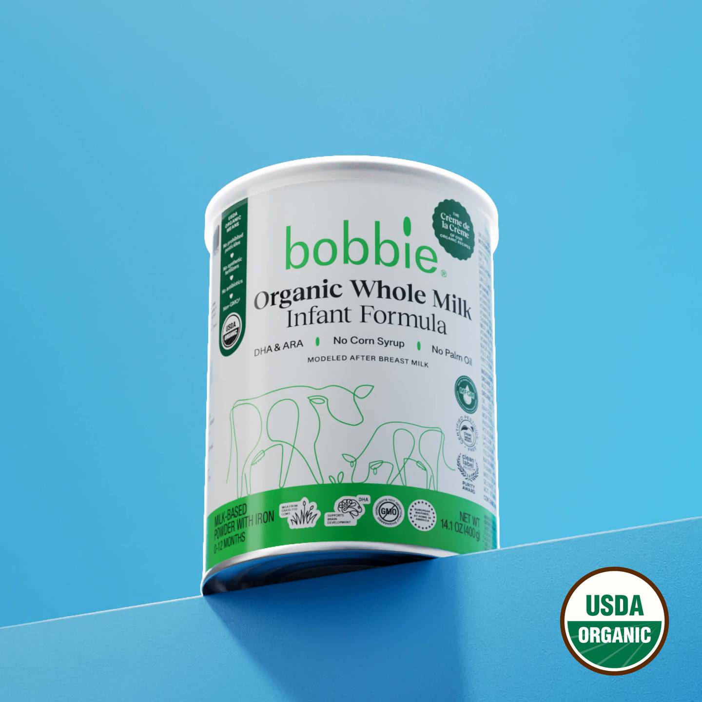 Organic Whole Milk Infant Formula