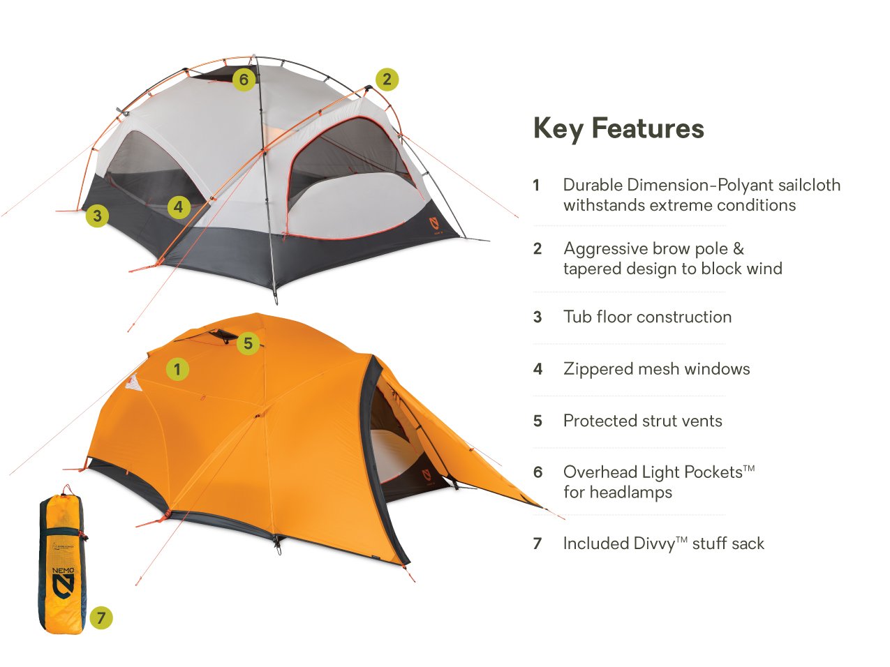 Kunai™ 4-Season Backpacking Tent