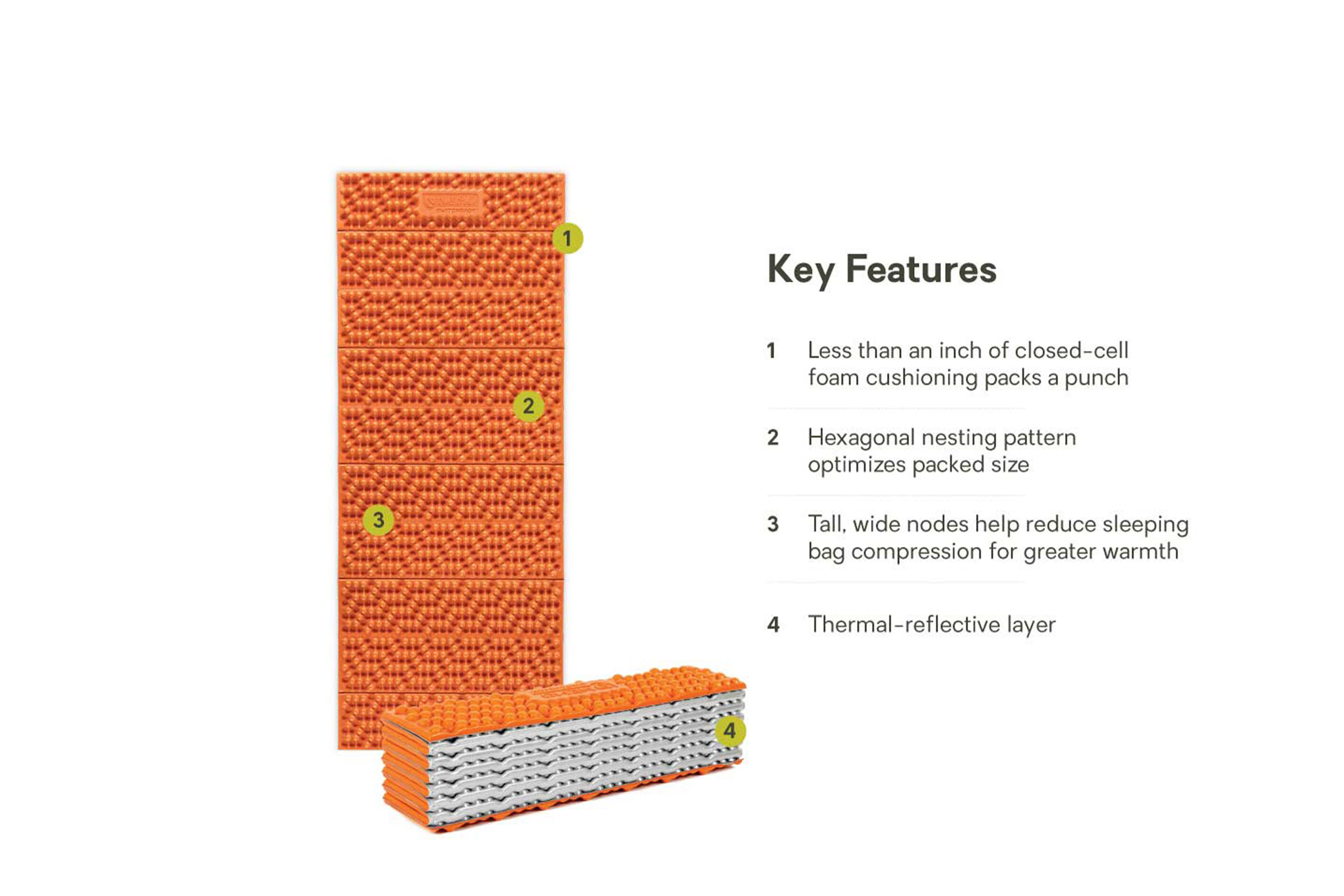 Switchback™ Foam Ultralight Backpacking Sleeping Pad