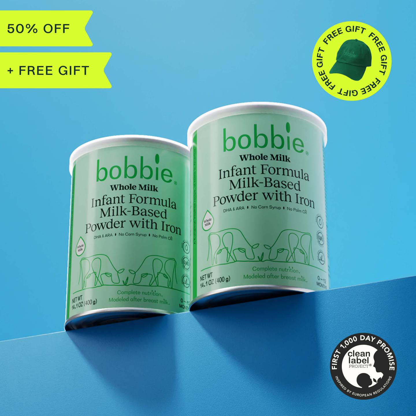 Grass-fed Whole Milk Infant Formula