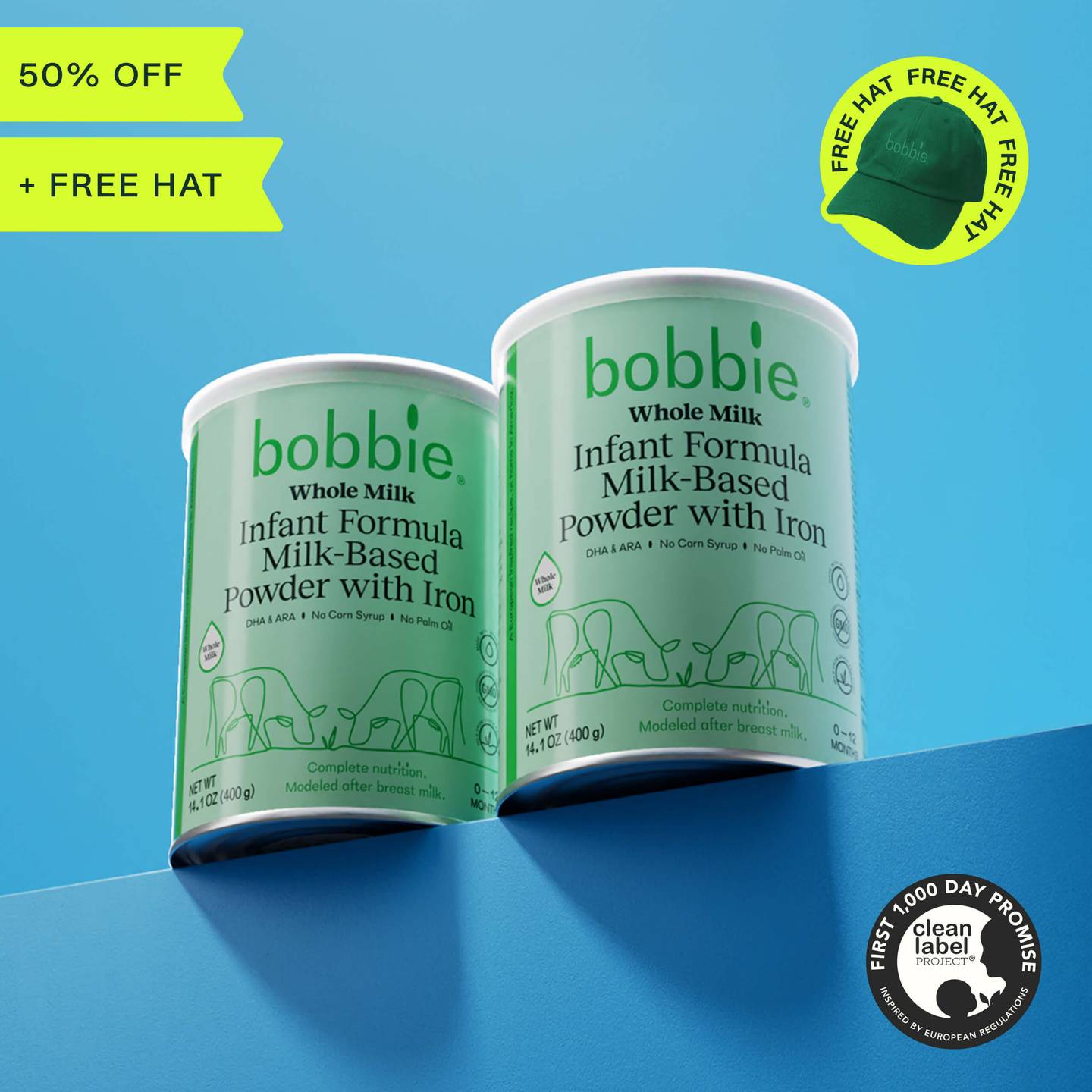 Grass-fed Whole Milk Infant Formula