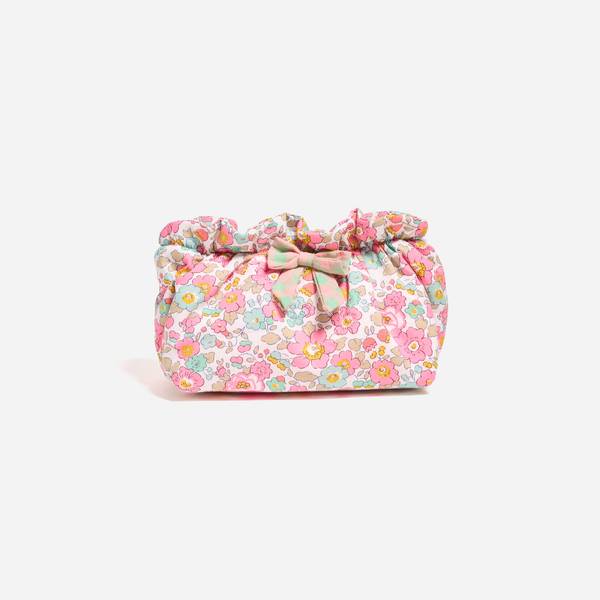 Bow Pouch Made with Liberty Fabric