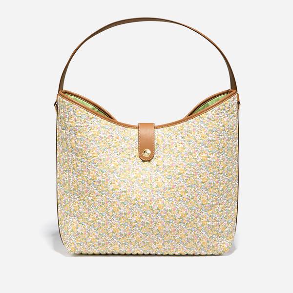 Slouchy Shoulder Bag Made with Liberty Fabric