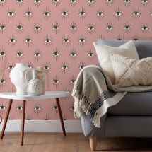 pink wallpaper. The Pink Home Edit