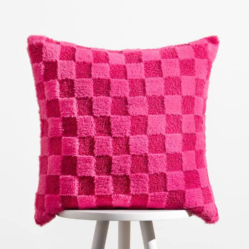 pink cushions. The Pink Home Edit