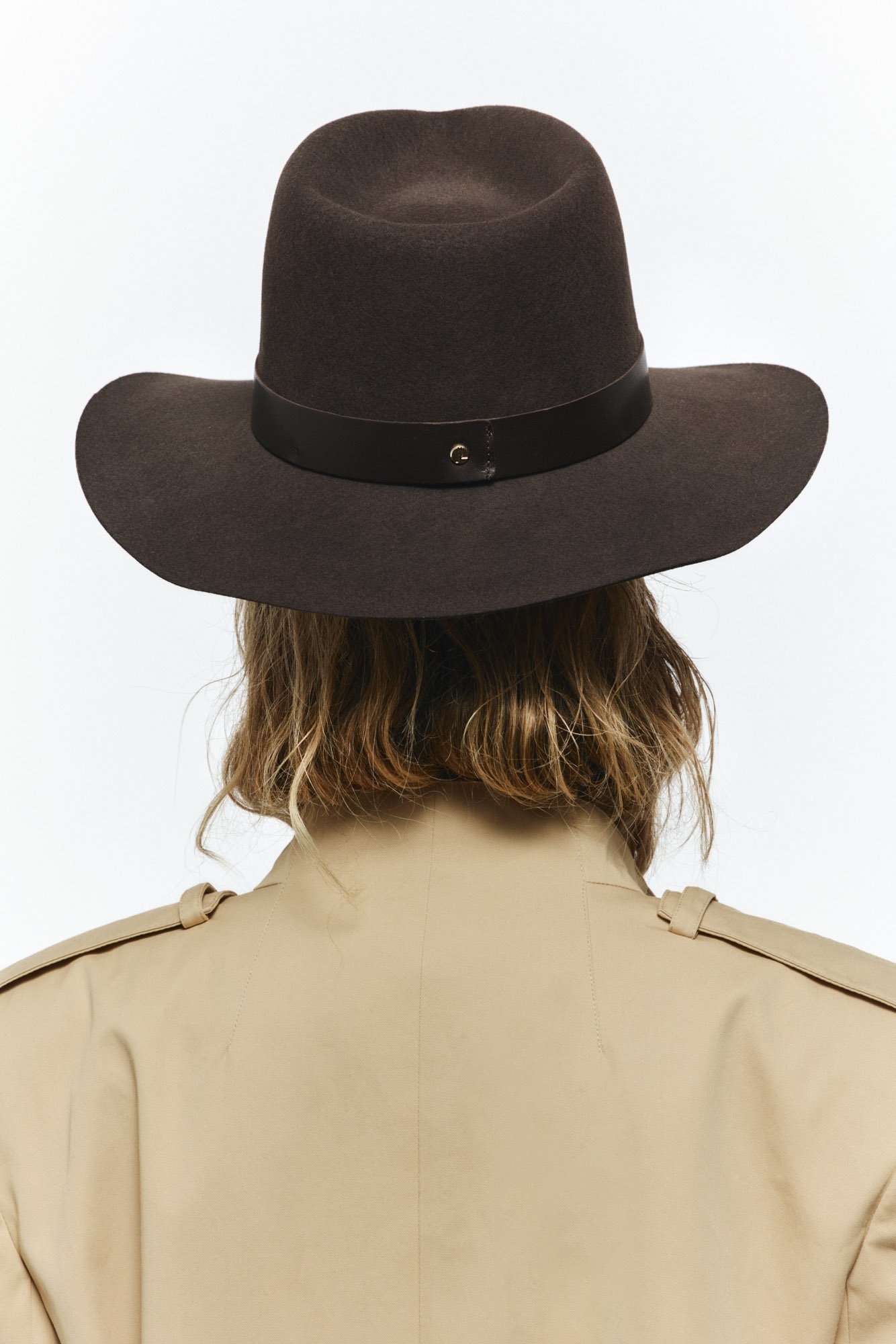 Deuxieme Classe JANESSA LEONE HAT ブラウン Deuxieme Classe JANESSA LEONE HAT ブラウン