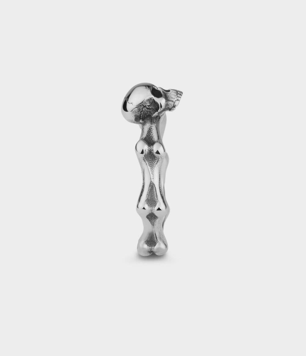 Mini Skull And Bones Ring
