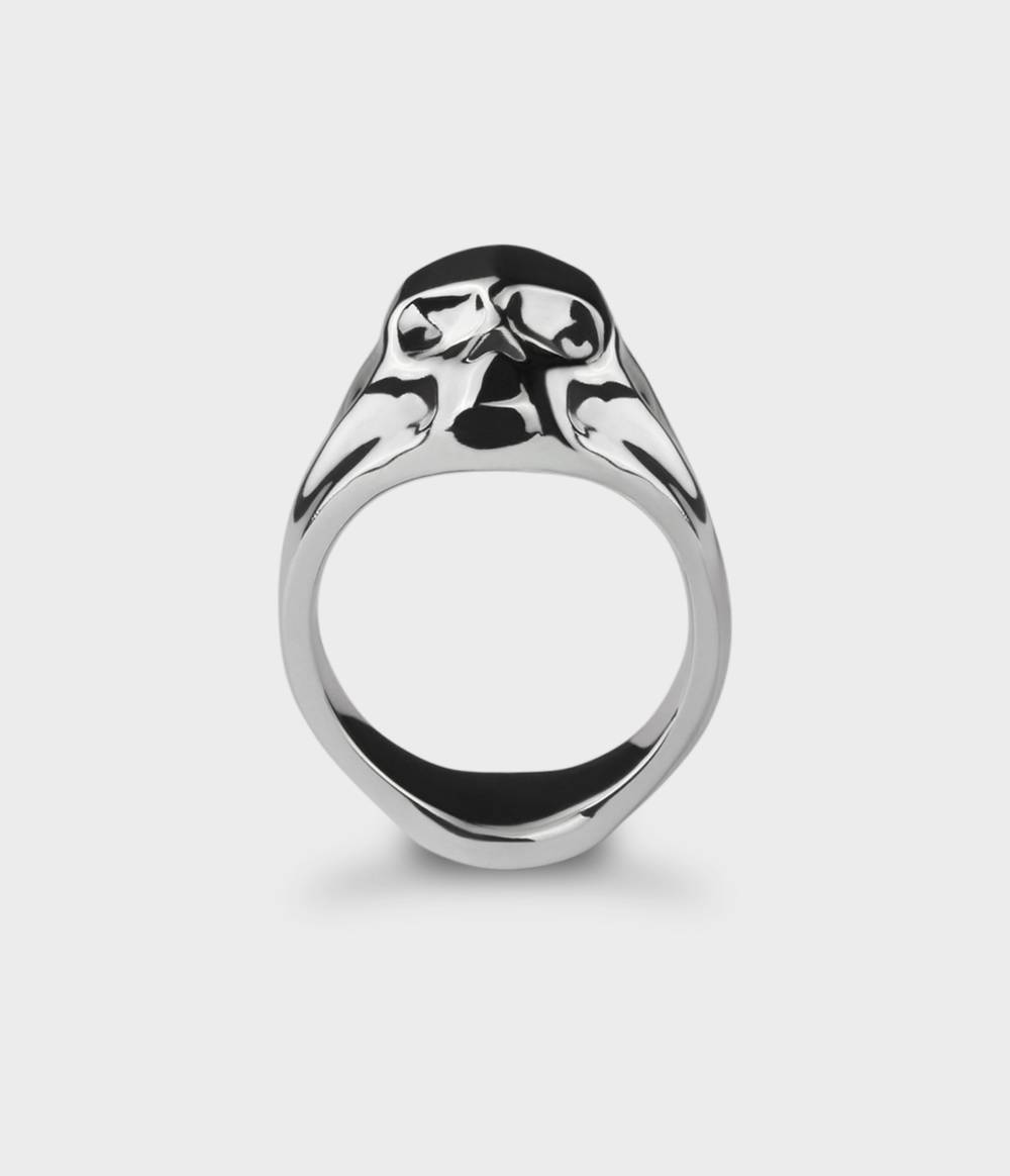 Carved Skull Ring