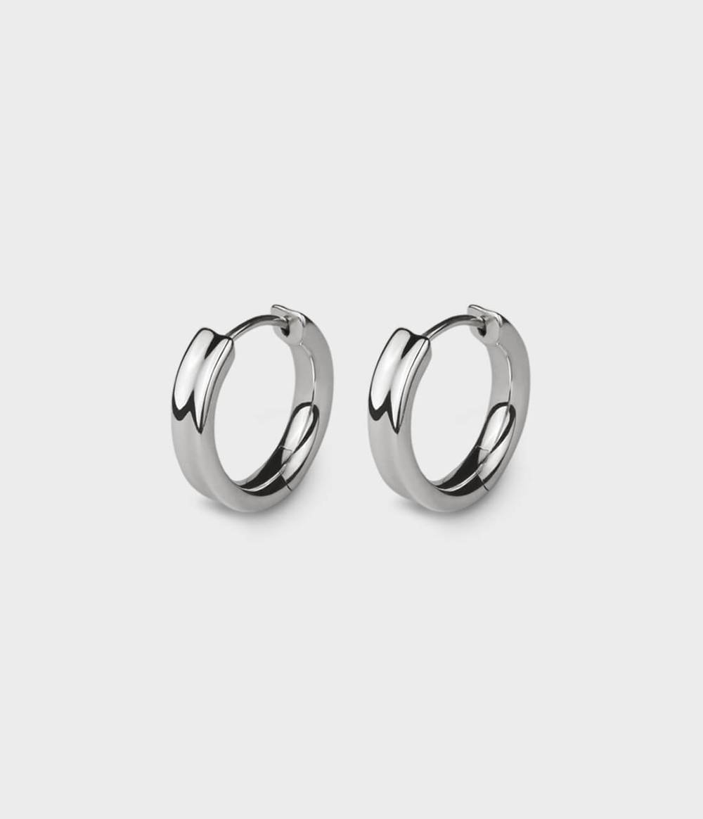 Liquid Hoop Earrings