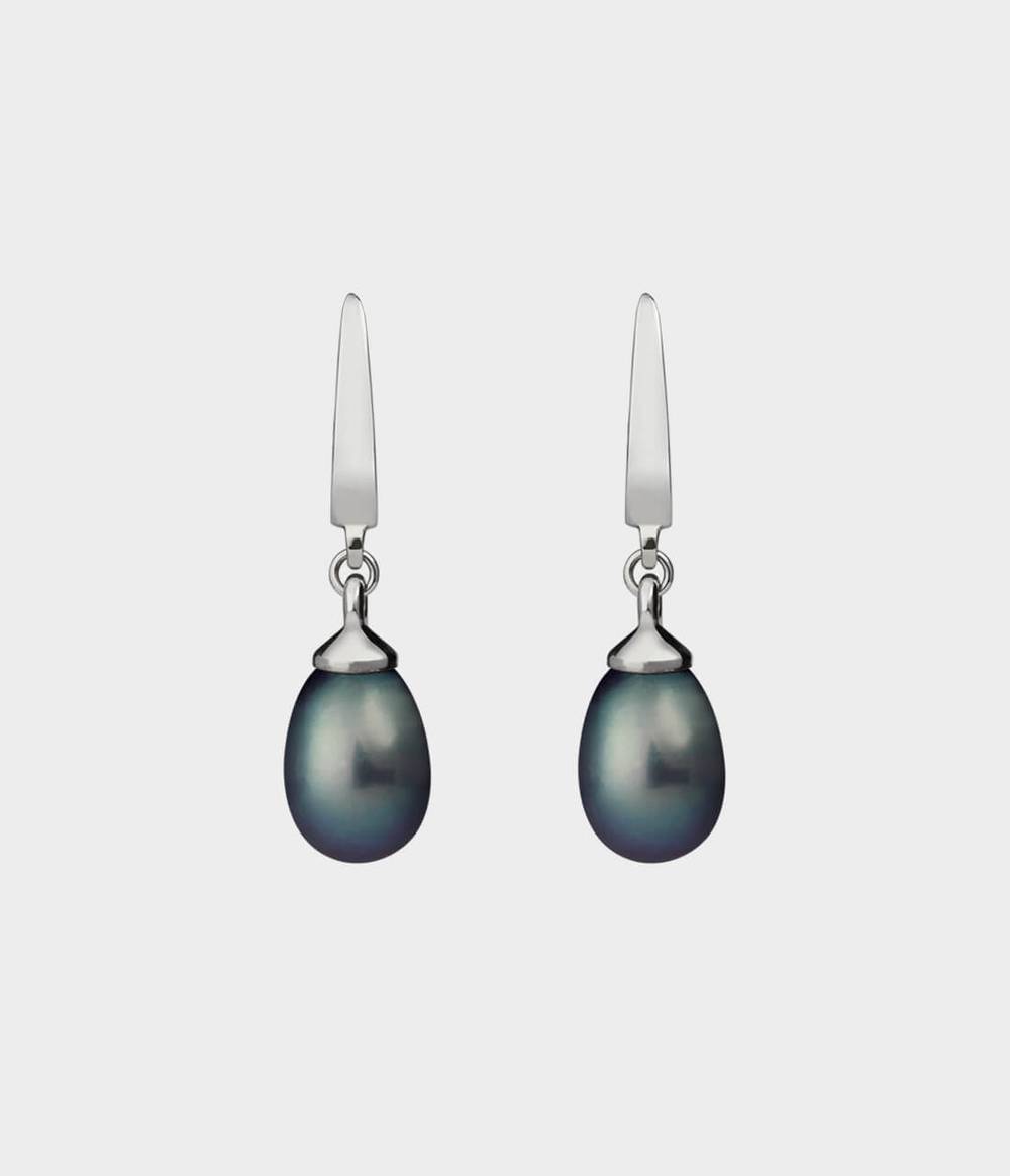 Large Vermeer Drop Pearl Earrings