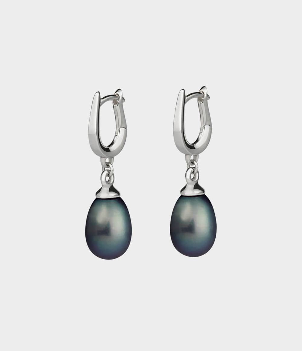 Large Vermeer Drop Pearl Earrings
