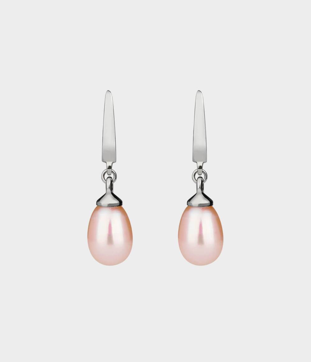 Large Vermeer Drop Pearl Earrings