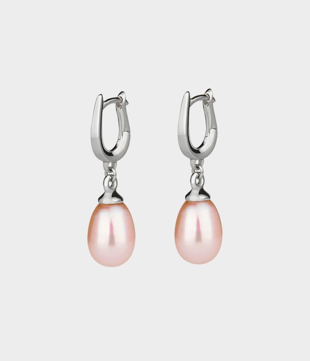 Large Vermeer Drop Pearl Earrings