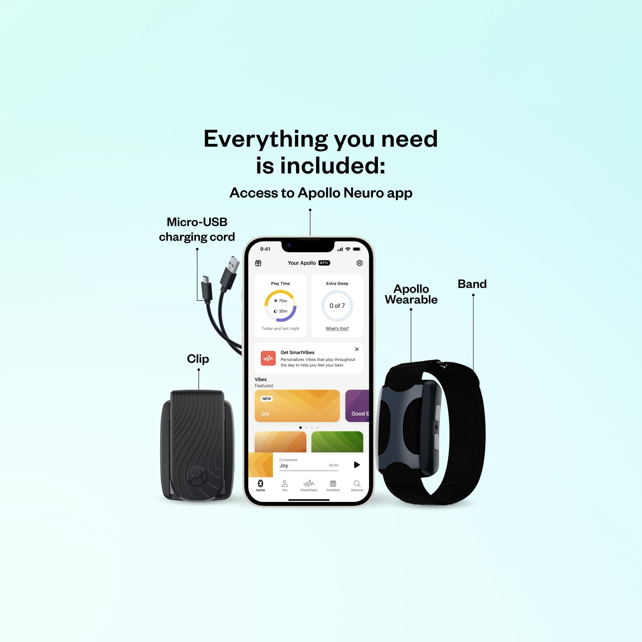 Apollo Wearable - What's Included