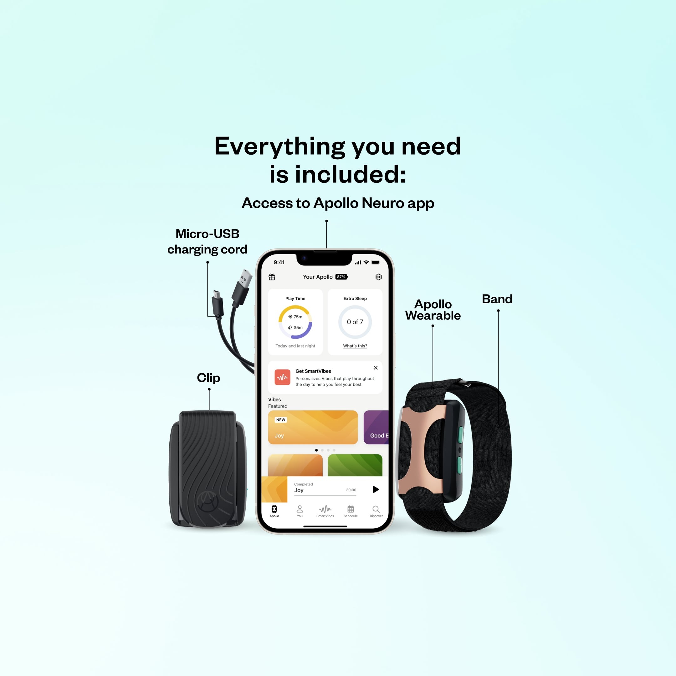 Apollo Wearable - What's Included