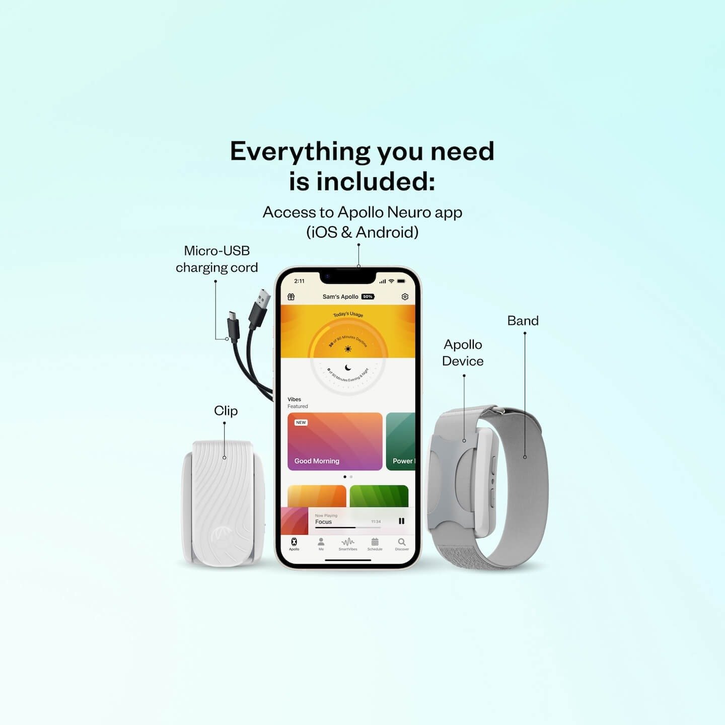 Apollo Wearable - What's Included