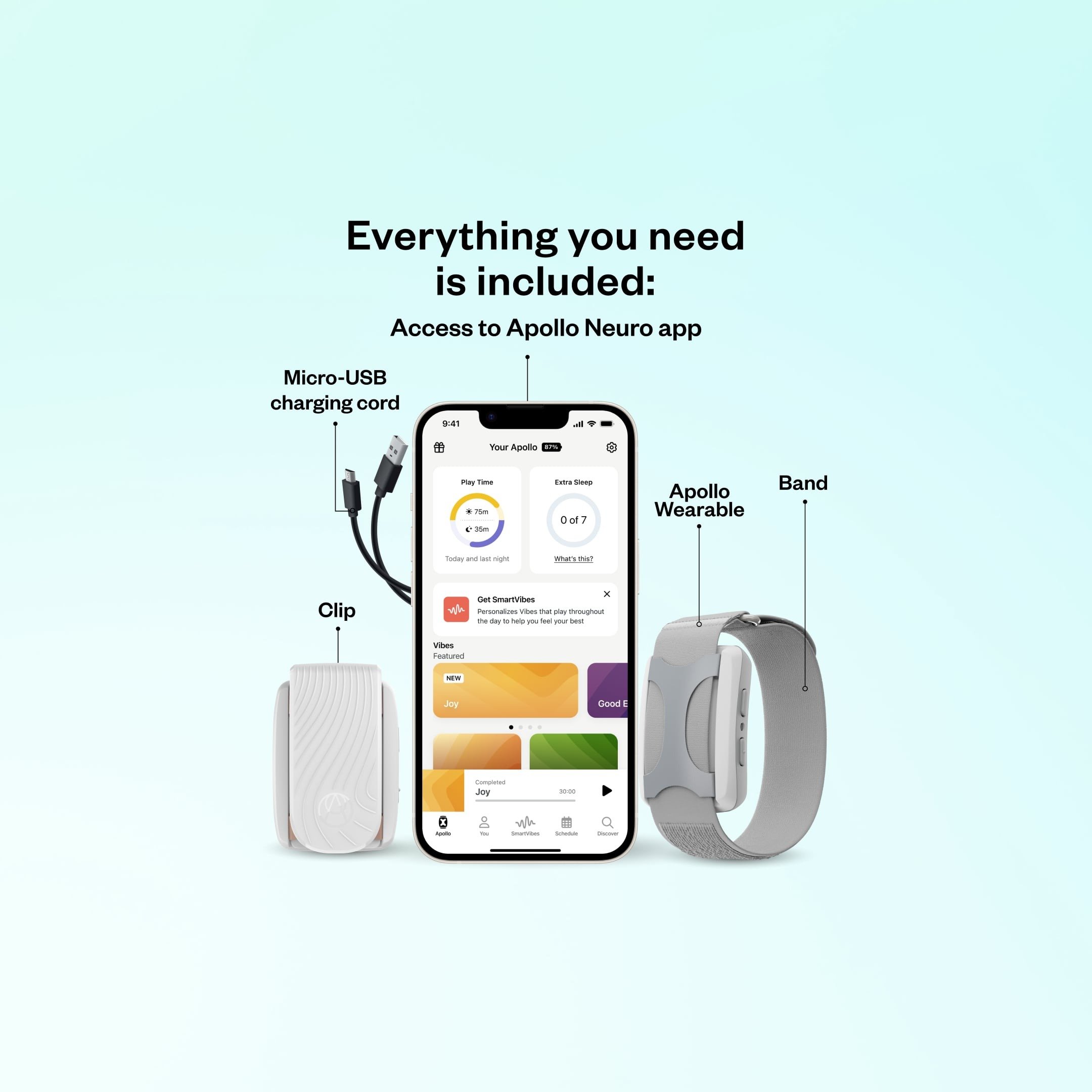 Apollo Wearable - What's Included