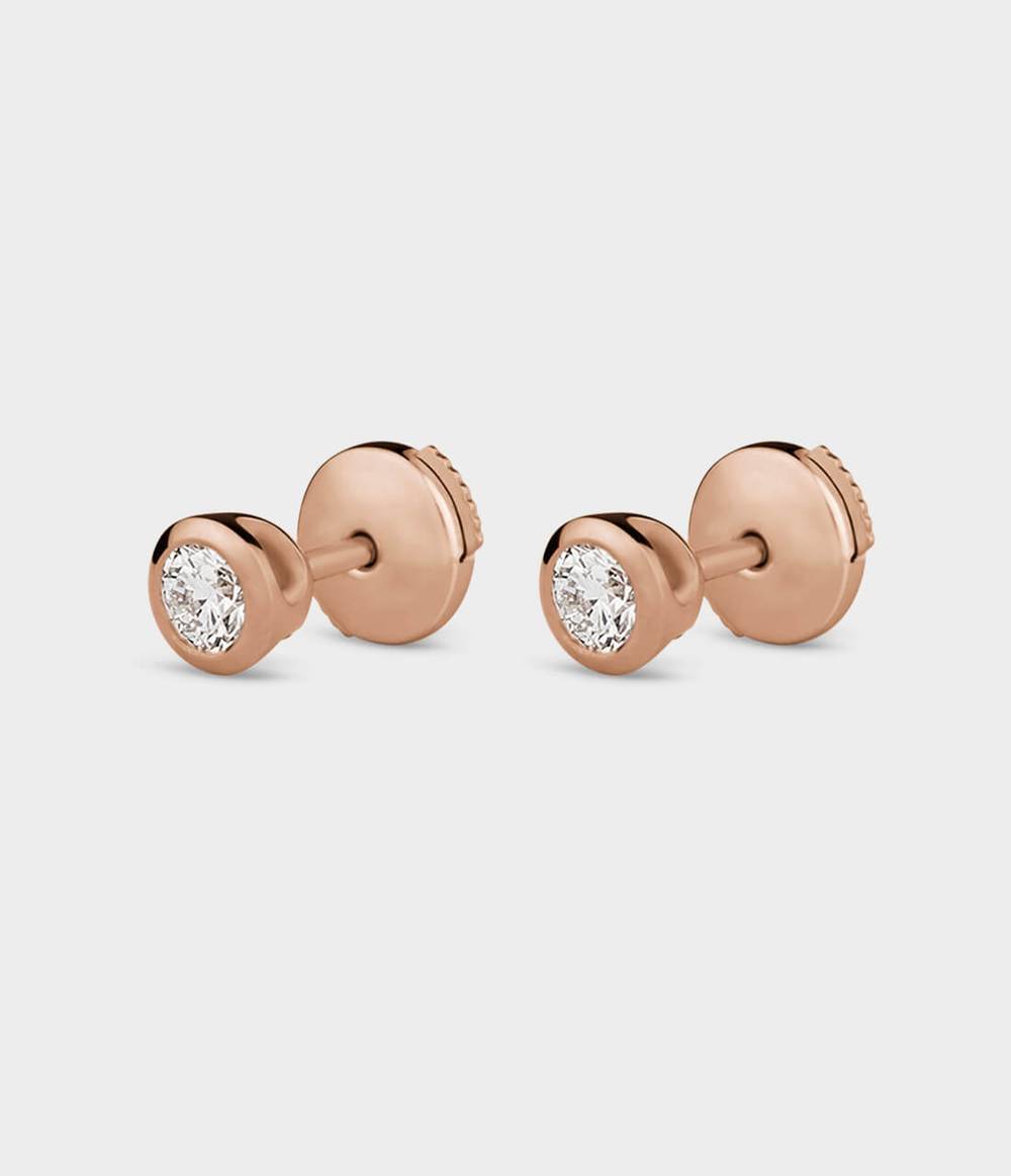 Halo Stud Earrings Medium