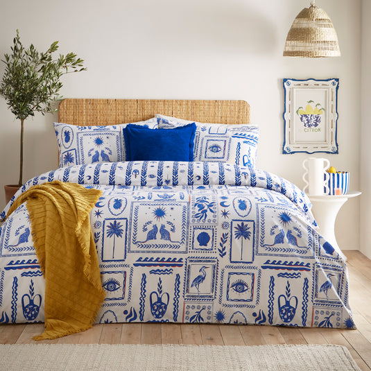 blue bedding. The Blue Home Edit