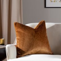 brown cushions. The Brown Home Edit