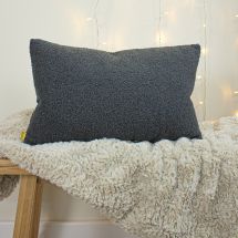 grey cushions. The Grey Home Edit