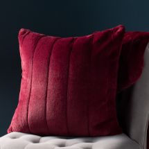 red cushions. The Red Home Edit