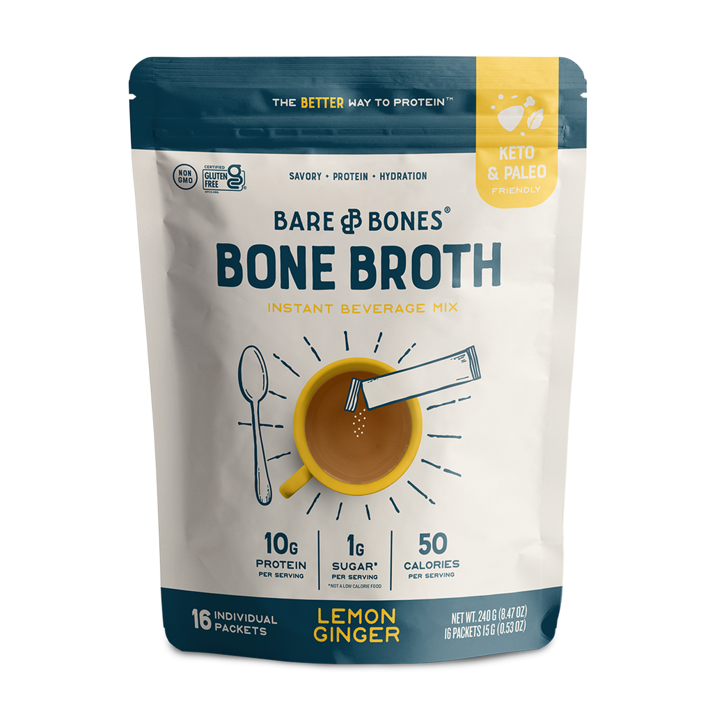 Instant Bone Broth | On-The-Go Bone Broth Packets – Bare Bones