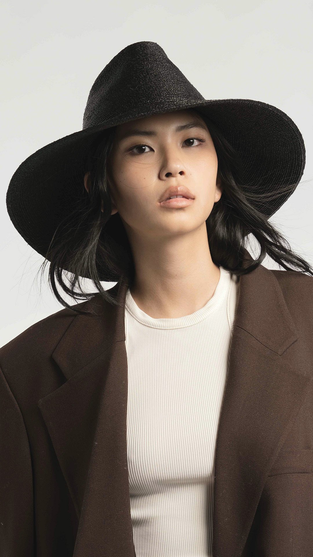 Deuxieme Classe JANESSA LEONE HAT 黒 JANESSA LEONE/ジャネッサ レオーネ】RILEY（ハット）｜Deuxieme