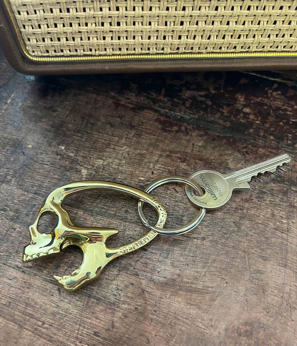 Skull Bottle Opener Keyring