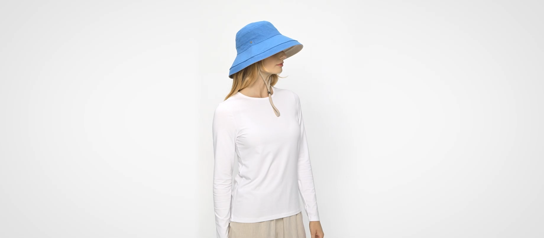 Sun Protective Wide Brim UPF 50+ Holiday Sun Hat For Women