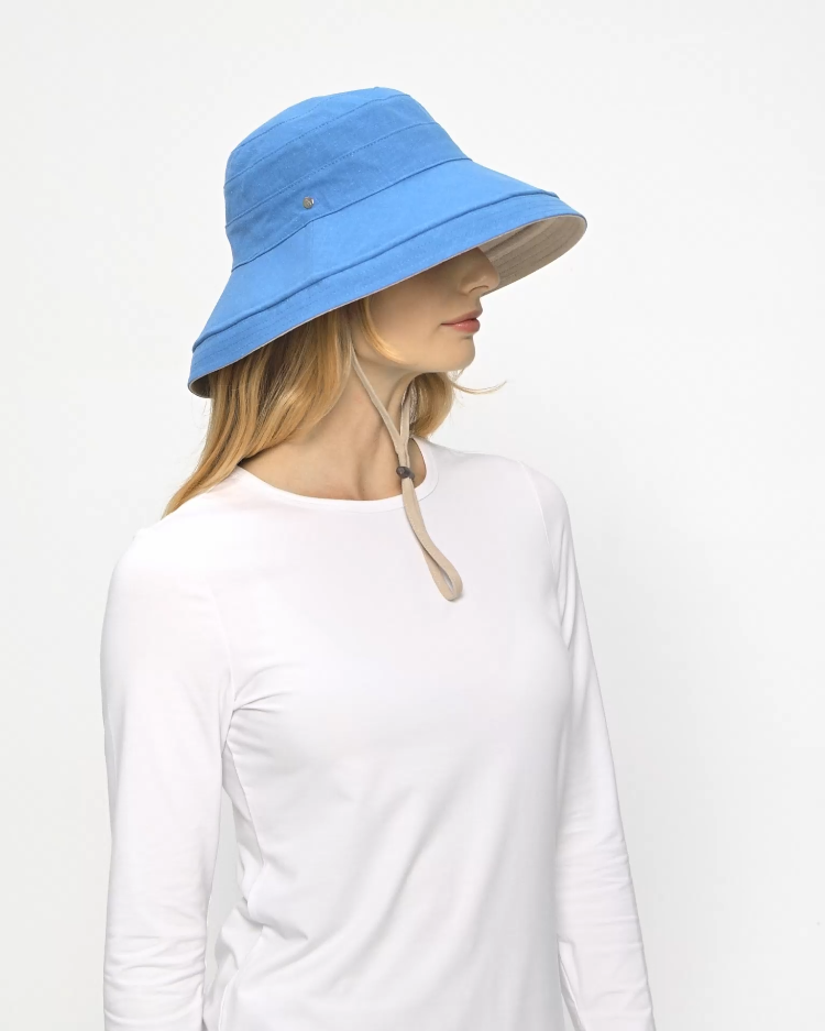 Sun Protective Wide Brim UPF 50+ Holiday Sun Hat For Women