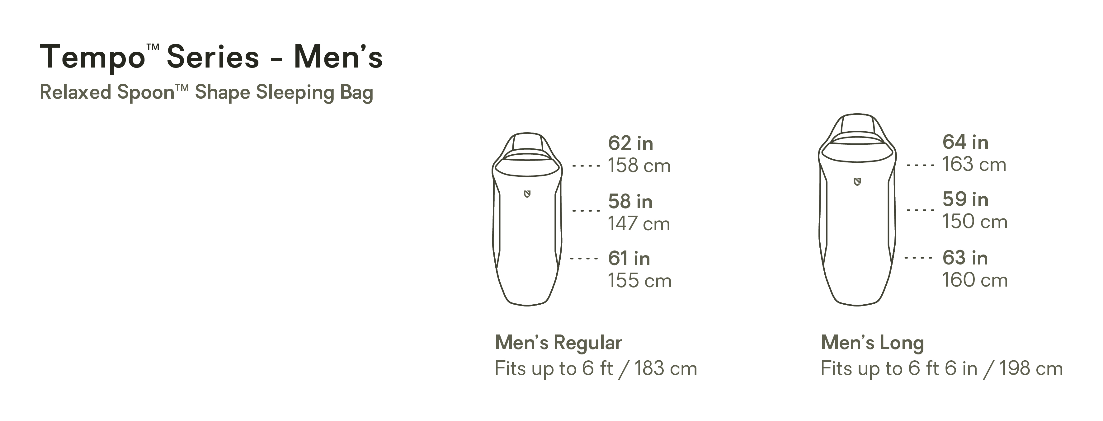 Tempo™ Men's Synthetic Sleeping Bag | NEMO Equipment