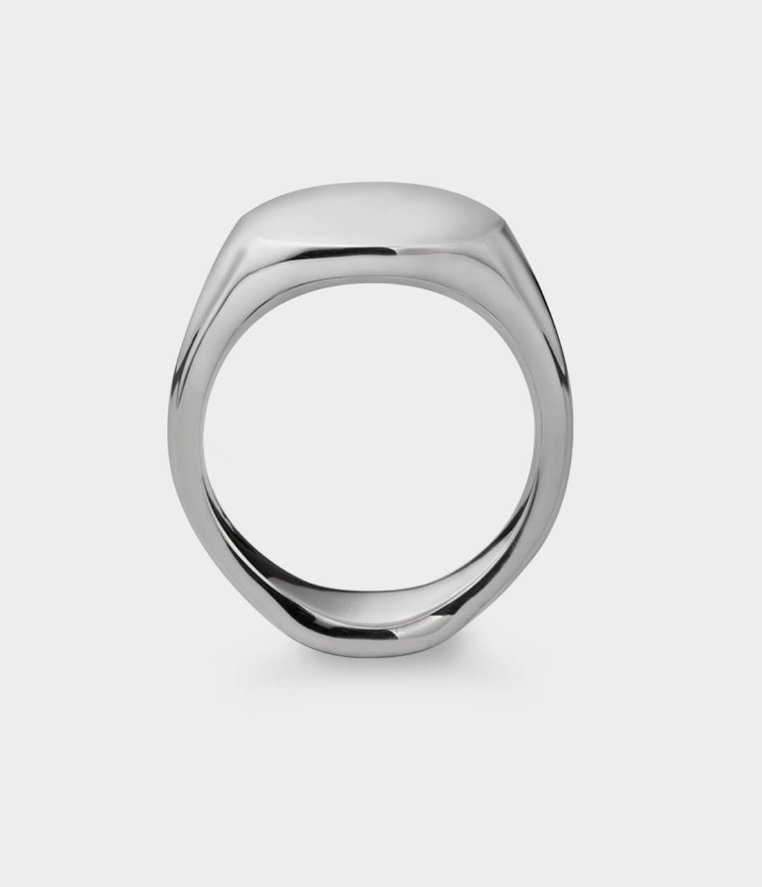 Oval Men's Signet Ring – Stephen Einhorn