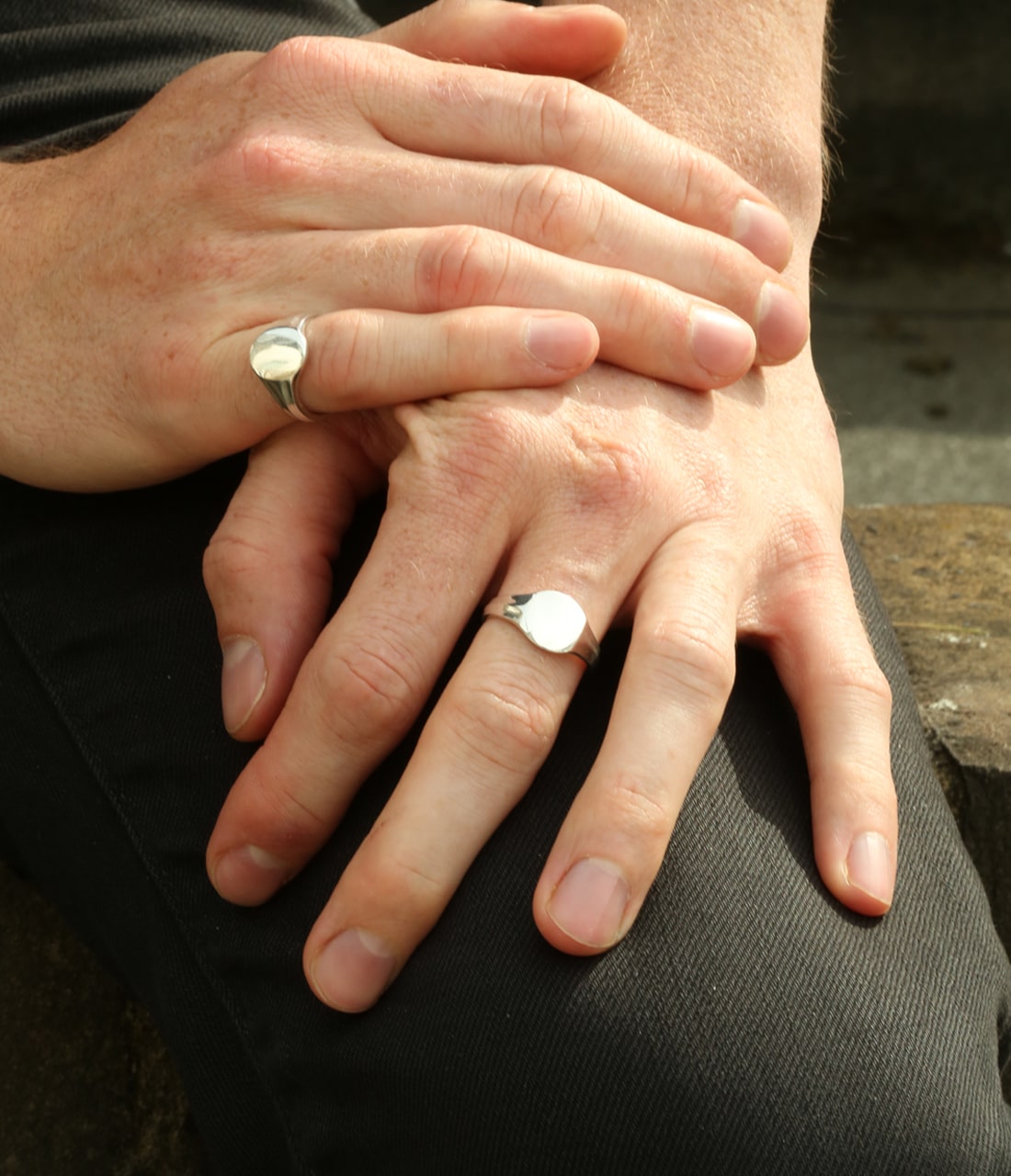 Mens sale signet ring