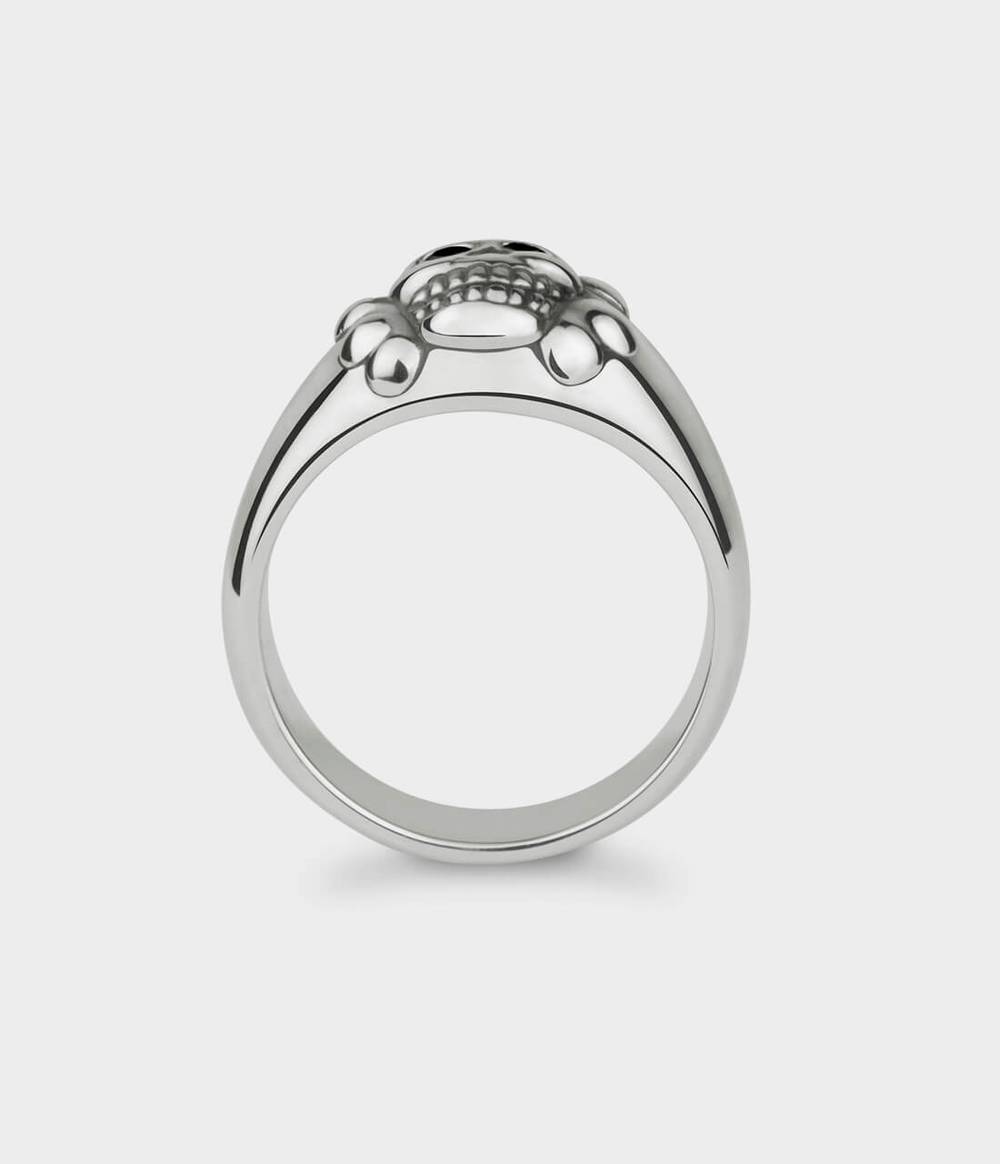 Smiling Skull Ring